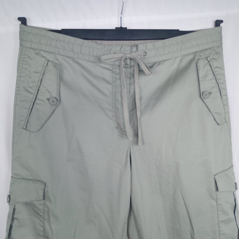 DKNY Green Cargo Pants Medium Outdoor NWT - Picture 2 of 12